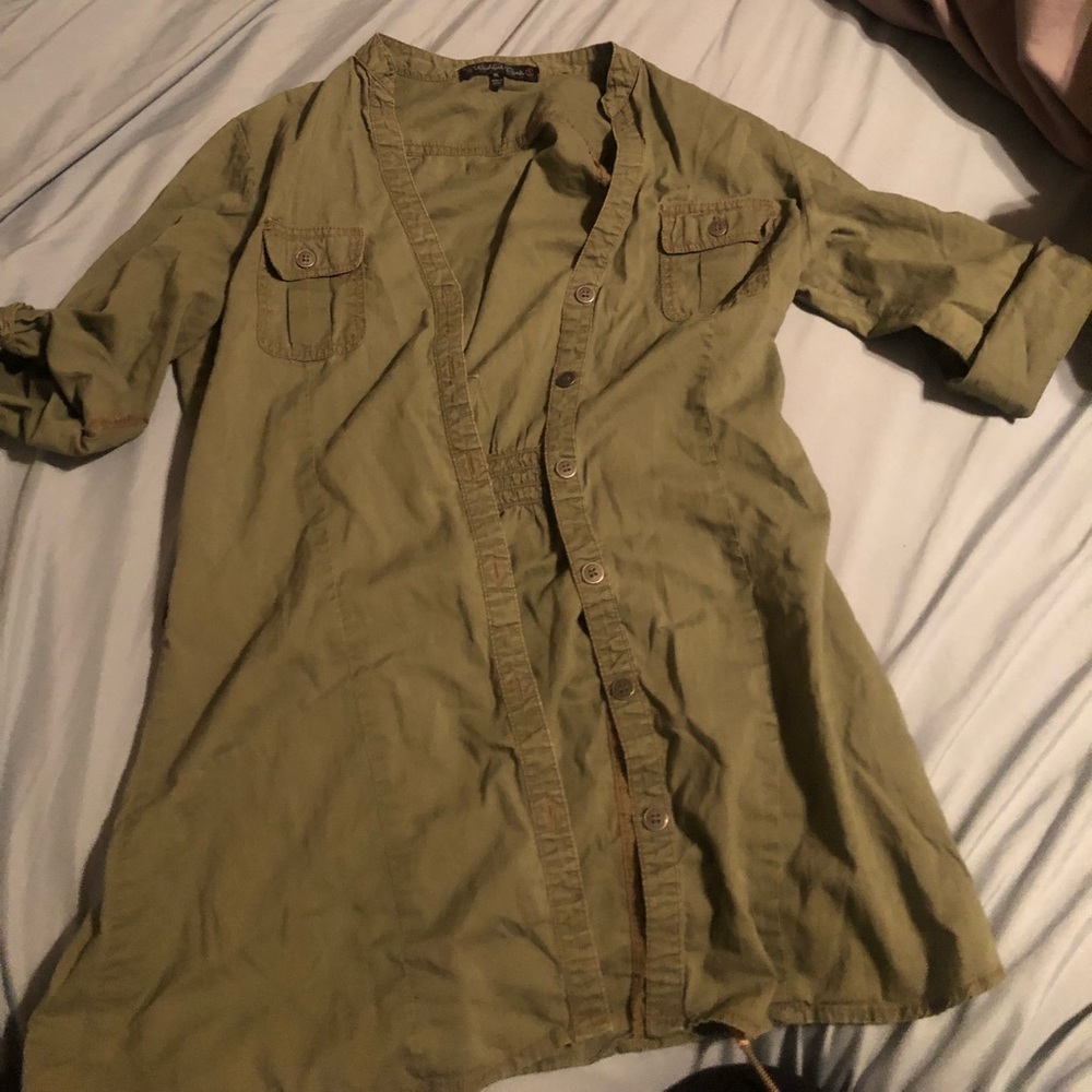 Army green jacket